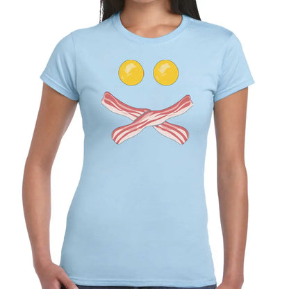 Egg Bacon Ladies T-shirt - Tshirtpark.com