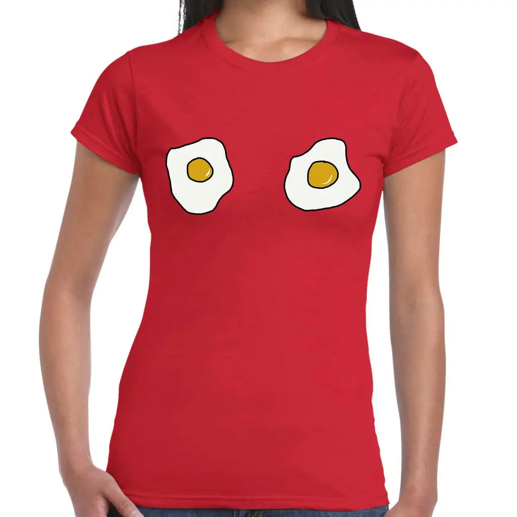 Eggs Ladies T-shirt - Tshirtpark.com