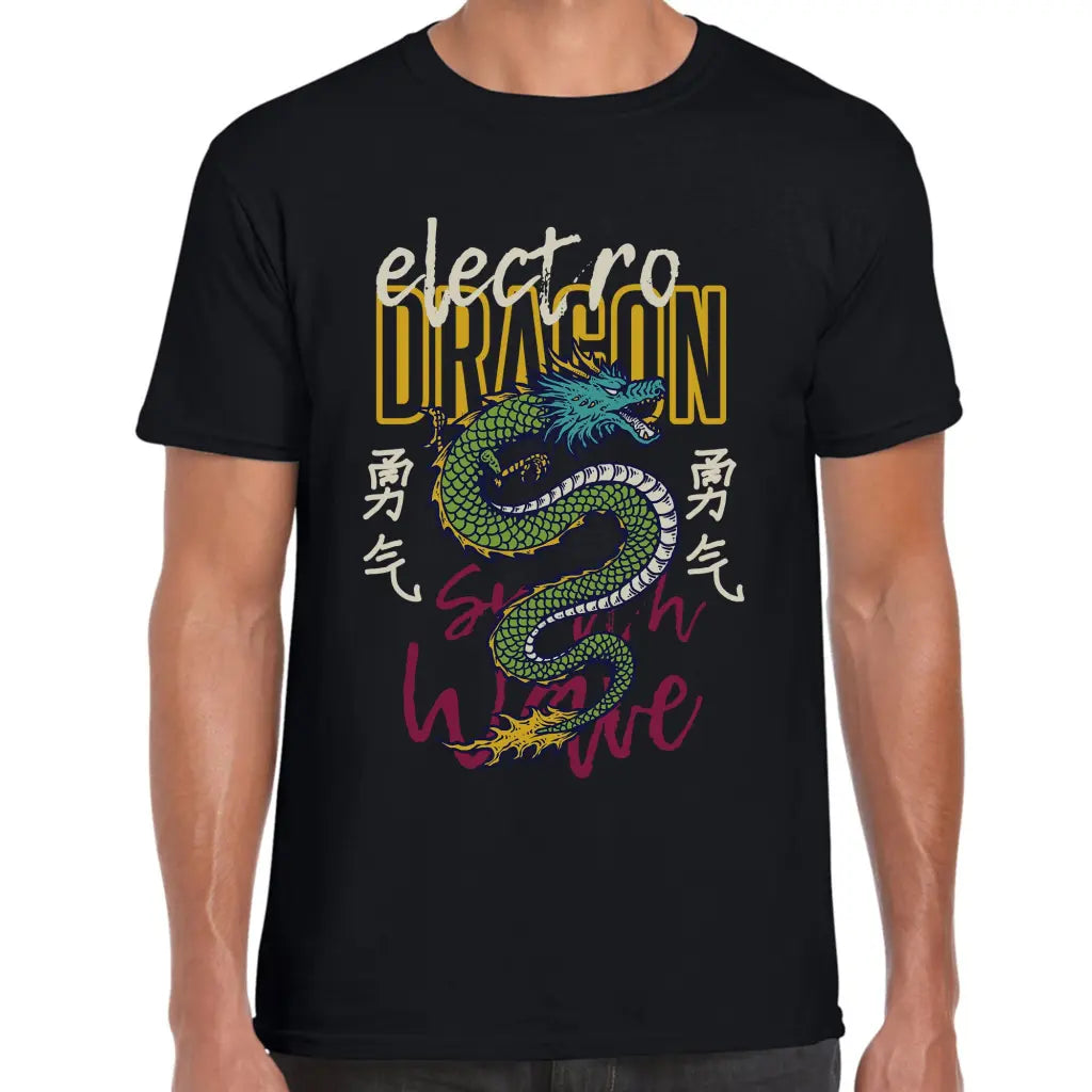 Electro Dragon T-Shirt - Tshirtpark.com
