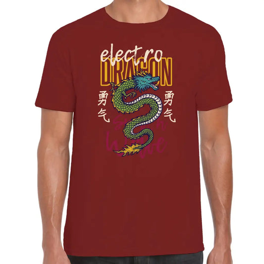 Electro Dragon T-Shirt - Tshirtpark.com