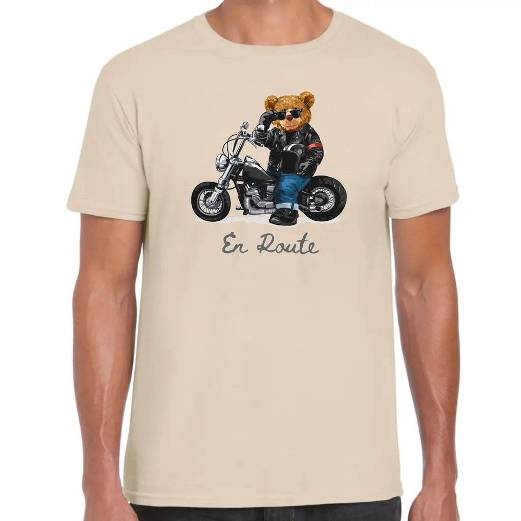 En Route Rider Teddy T-Shirt - Tshirtpark.com