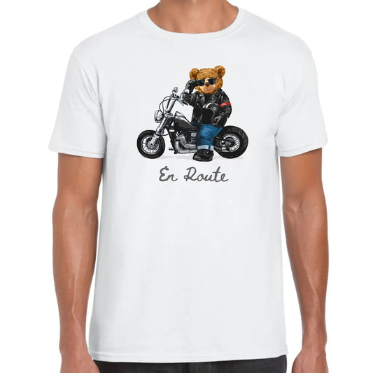 En Route Rider Teddy T-Shirt - Tshirtpark.com