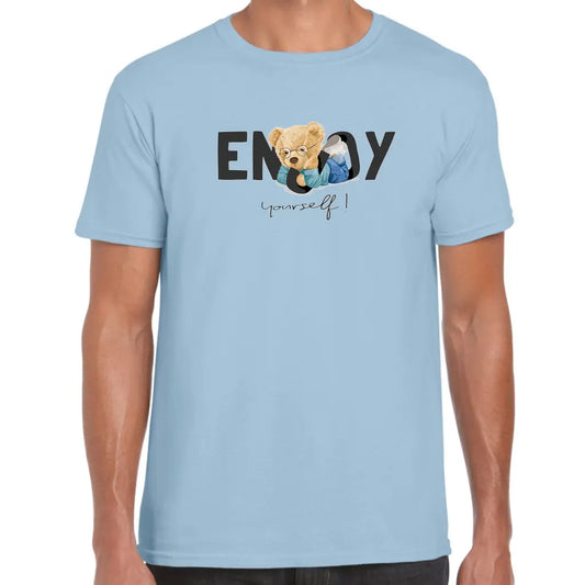 Enjoy Yourself Teddy T-Shirt - Tshirtpark.com