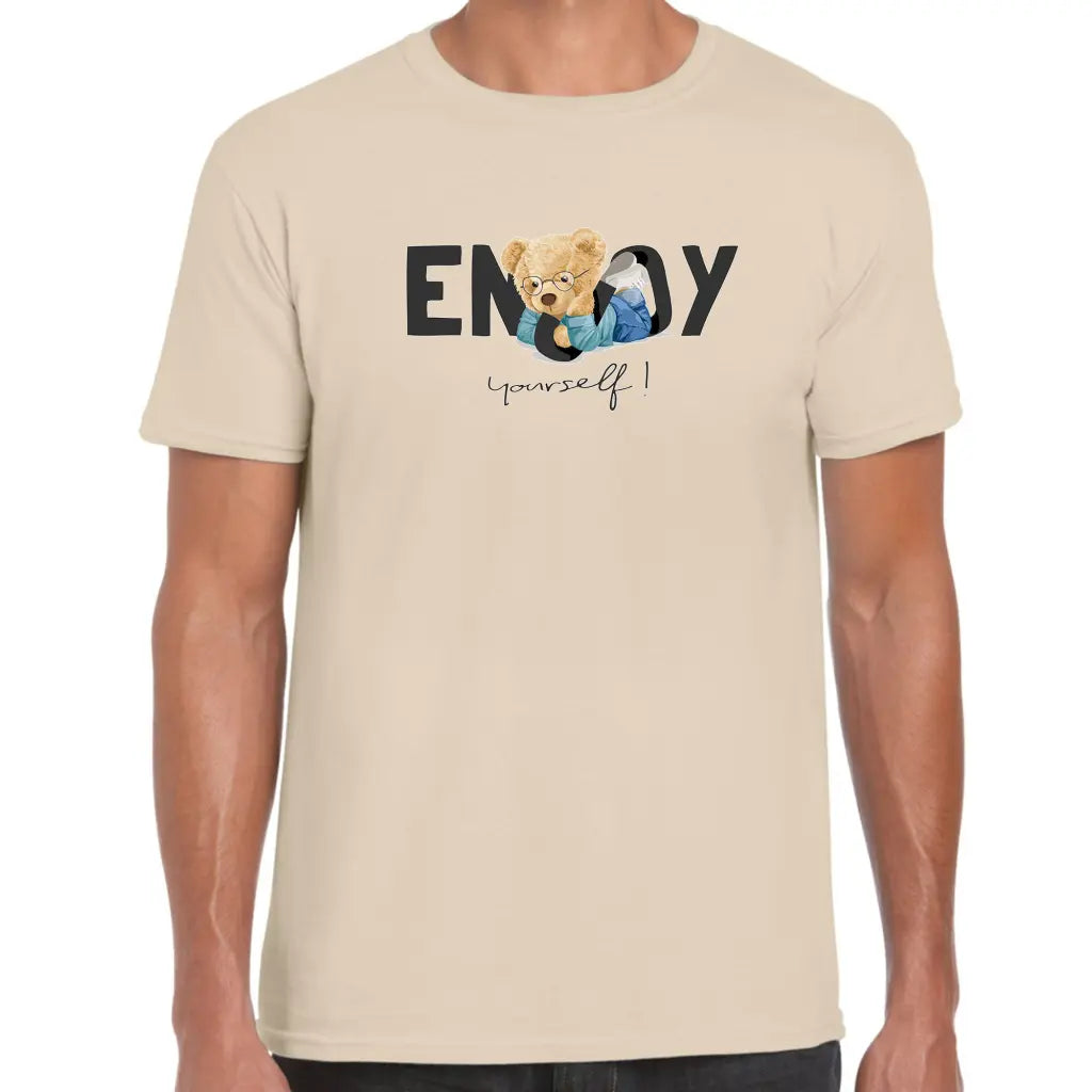 Enjoy Yourself Teddy T-Shirt - Tshirtpark.com