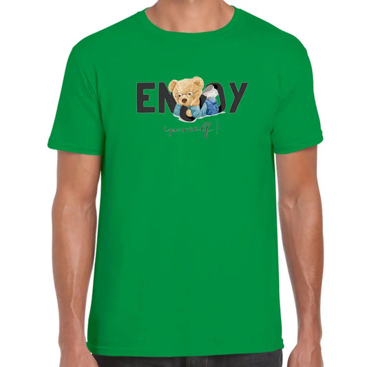 Enjoy Yourself Teddy T-Shirt - Tshirtpark.com