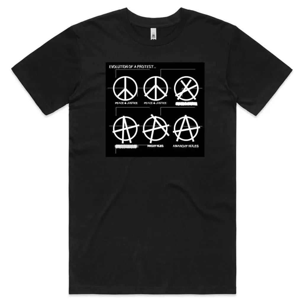 Evolution Of Protest T-Shirt - Tshirtpark.com