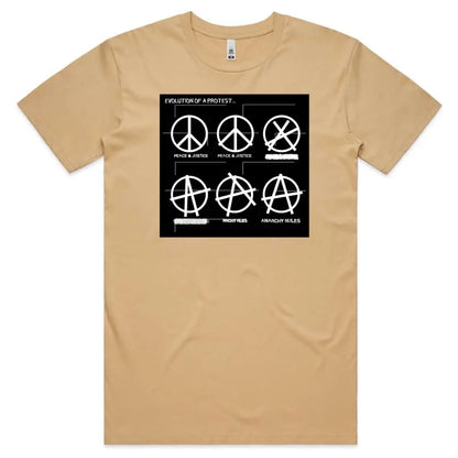 Evolution Of Protest T-Shirt - Tshirtpark.com