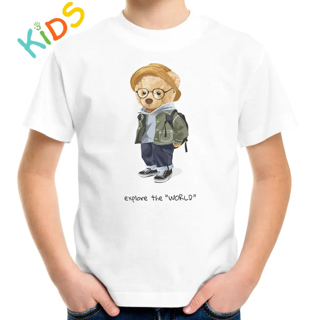Explore The World Kids T-shirt - Tshirtpark.com