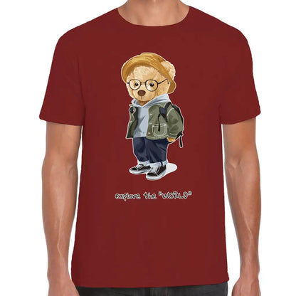 Explore The World Teddy T-Shirt - Tshirtpark.com