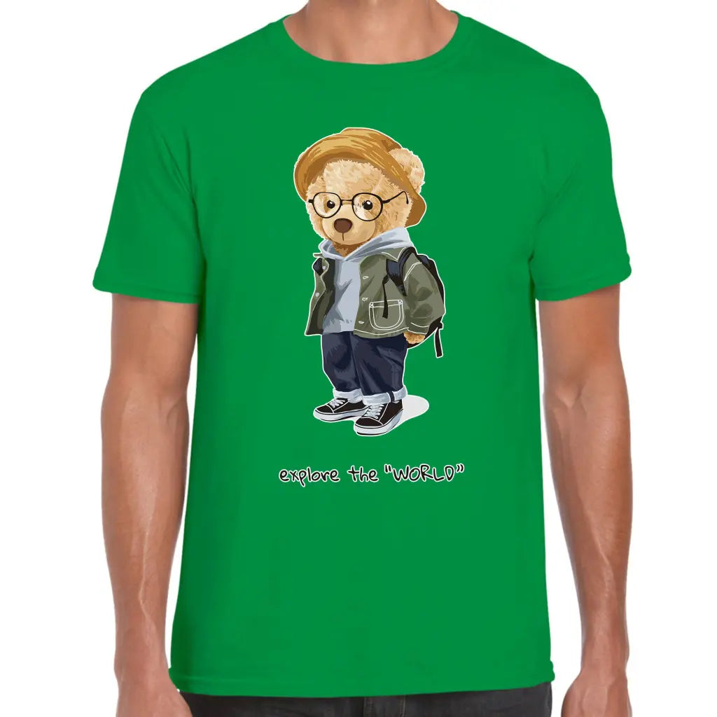 Explore The World Teddy T-Shirt - Tshirtpark.com