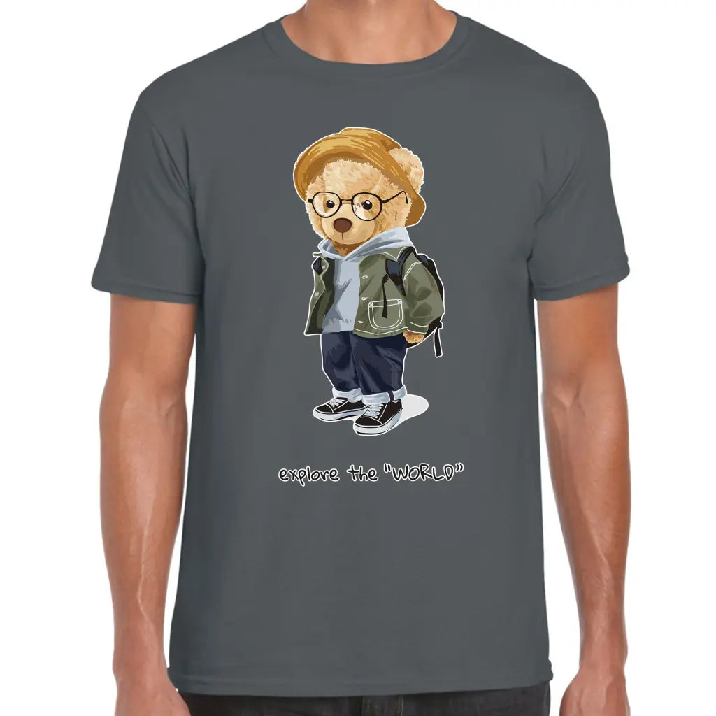 Explore The World Teddy T-Shirt - Tshirtpark.com