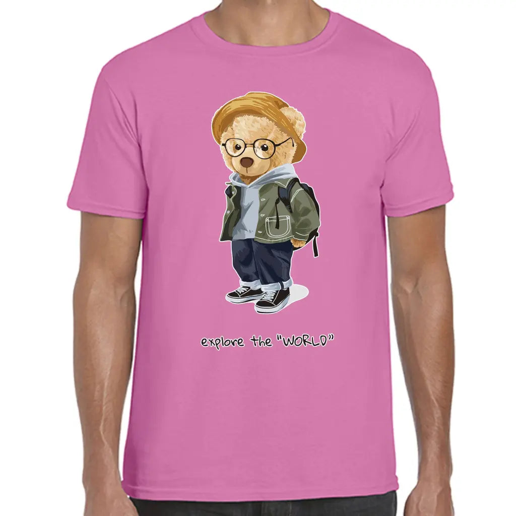 Explore The World Teddy T-Shirt - Tshirtpark.com