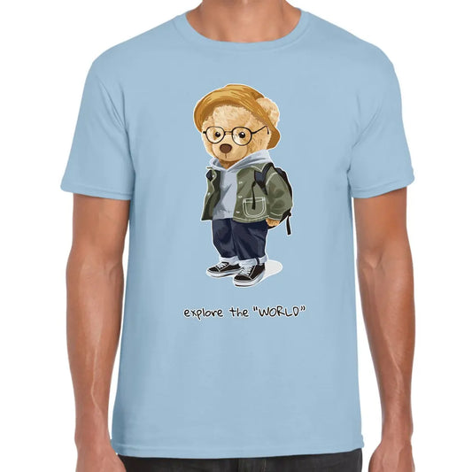 Explore The World Teddy T-Shirt - Tshirtpark.com