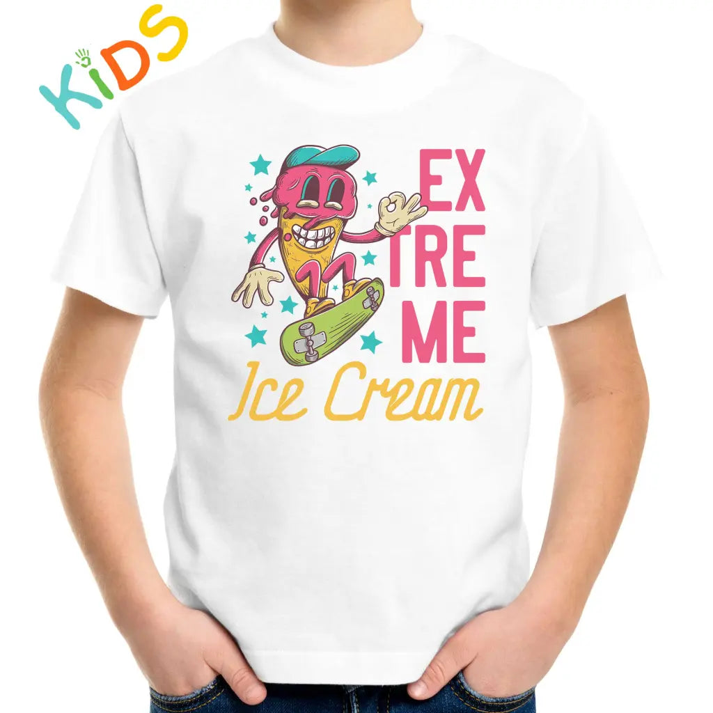 Extreme Ice Cream Kids T-shirt - Tshirtpark.com