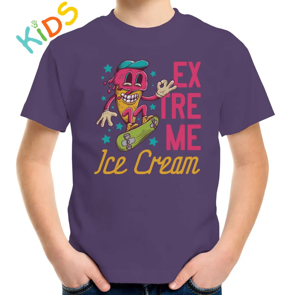 Extreme Ice Cream Kids T-shirt - Tshirtpark.com