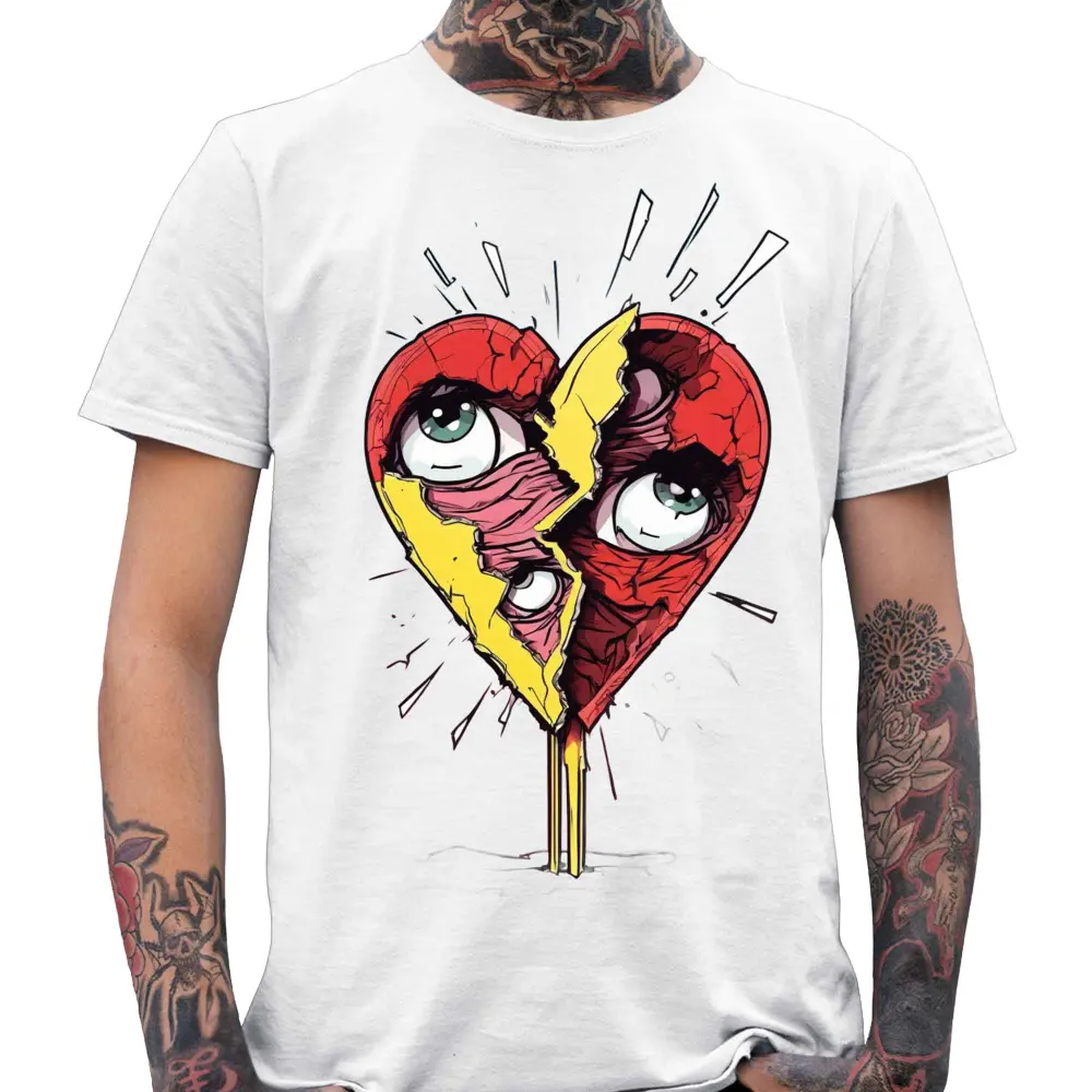 Eyeballs Heart T-Shirt - Tshirtpark.com