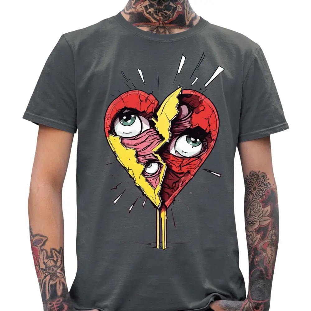 Eyeballs Heart T-Shirt - Tshirtpark.com