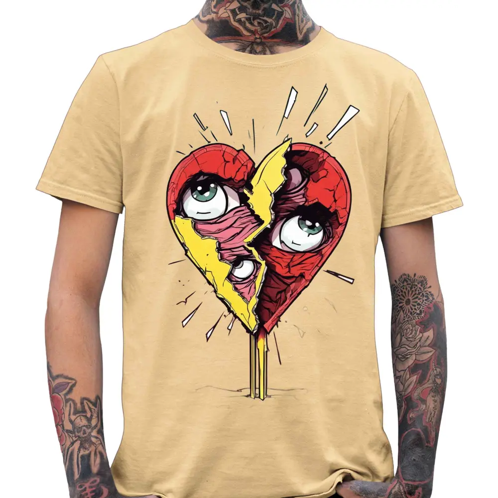 Eyeballs Heart T-Shirt - Tshirtpark.com