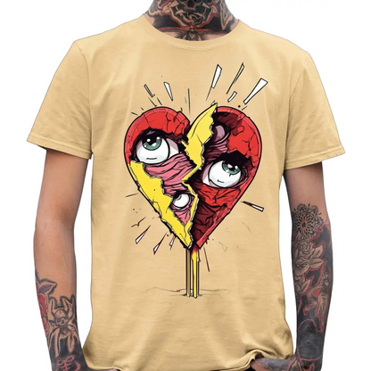 Eyeballs Heart T-Shirt - Tshirtpark.com