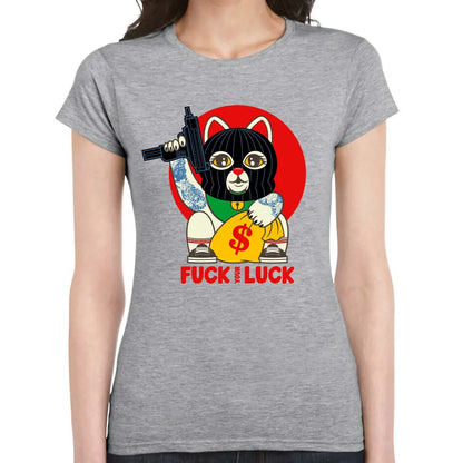 F Your Luck Ladies T-shirt - Tshirtpark.com