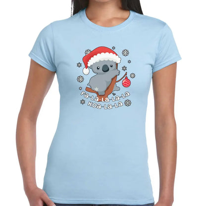 Fa La La Koala Ladies T-Shirt - Tshirtpark.com