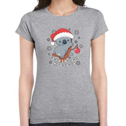 Fa La La Koala Ladies T-Shirt - Tshirtpark.com