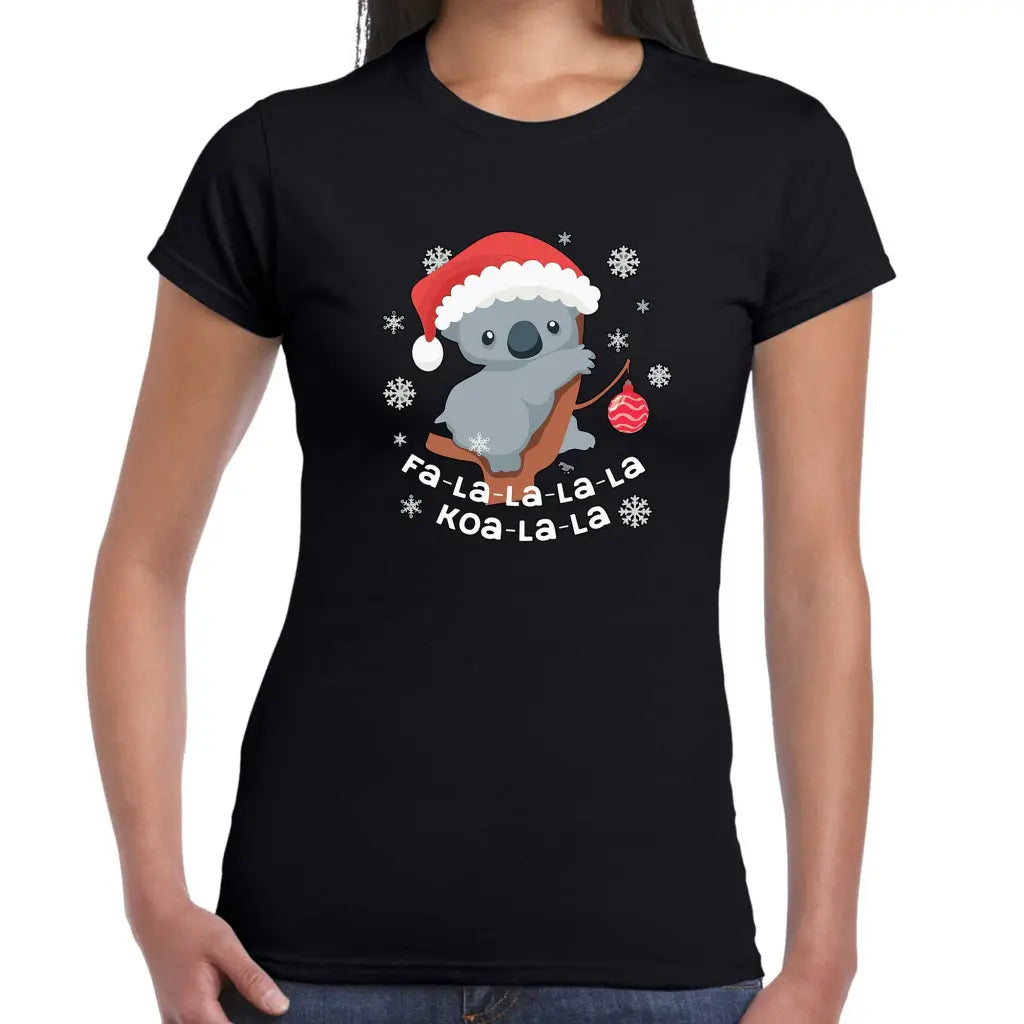 Fa La La Koala Ladies T-Shirt - Tshirtpark.com