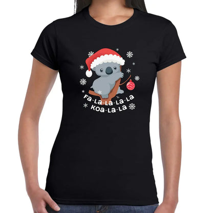 Fa La La Koala Ladies T-Shirt - Tshirtpark.com