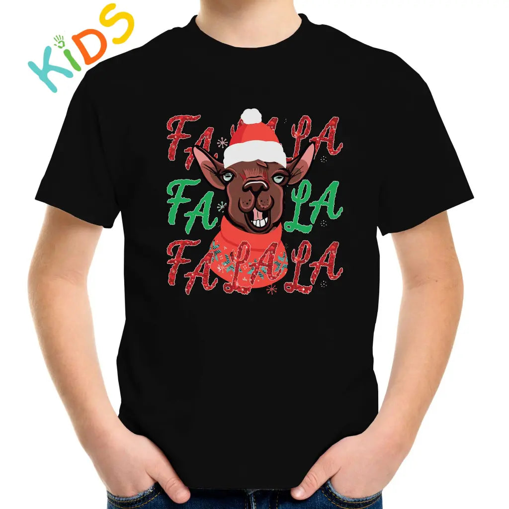 FA LA LA Llama Kids T-shirt - Tshirtpark.com