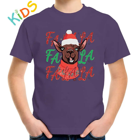 FA LA LA Llama Kids T-shirt - Tshirtpark.com