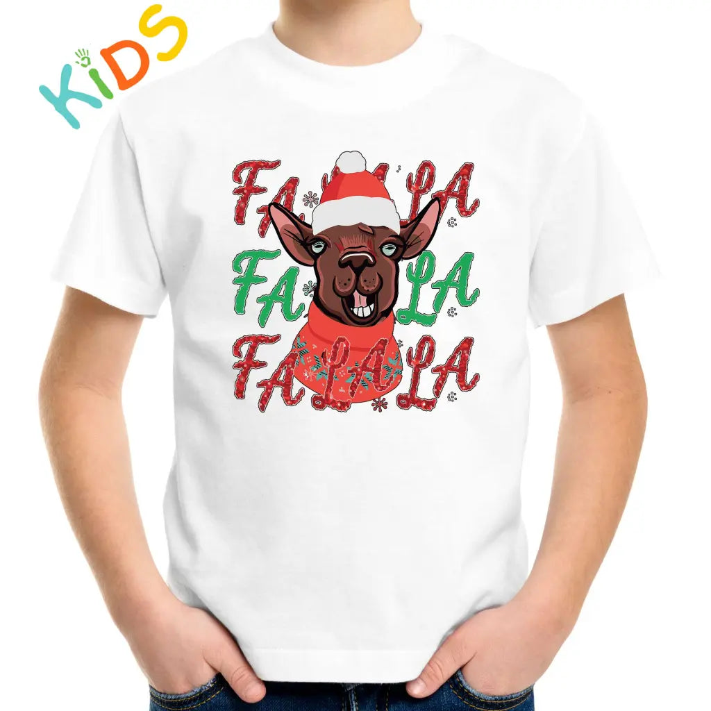 FA LA LA Llama Kids T-shirt - Tshirtpark.com