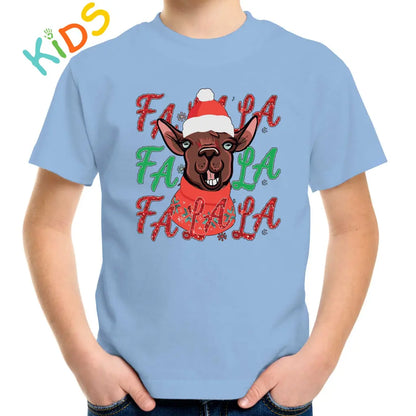 FA LA LA Llama Kids T-shirt - Tshirtpark.com