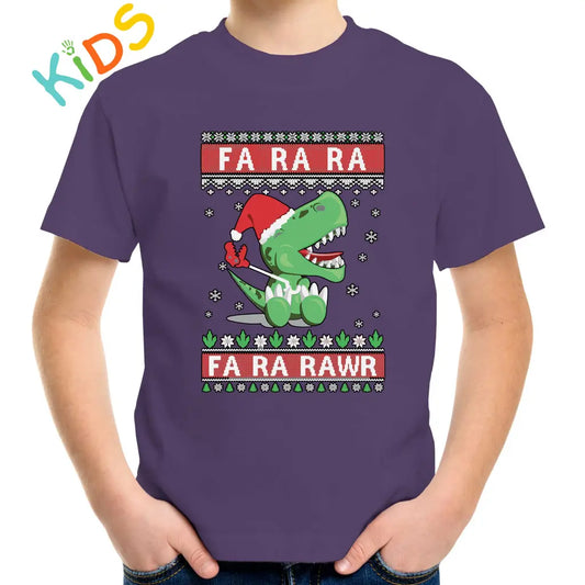 Fa Ra Ra Dino Kids T-shirt - Tshirtpark.com