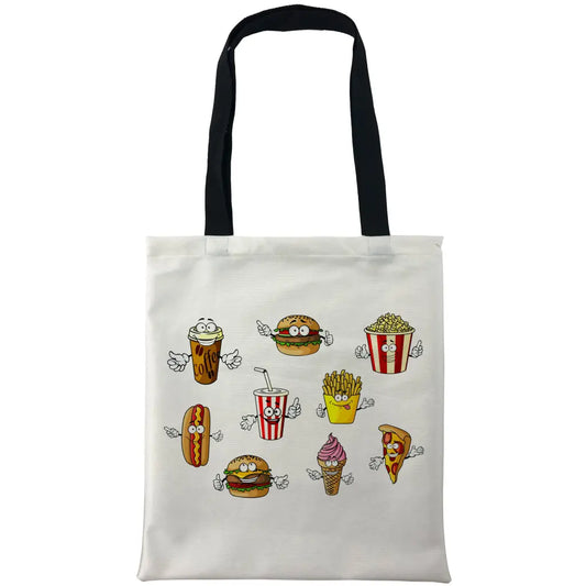 Fast Food Faces Bags - Tshirtpark.com