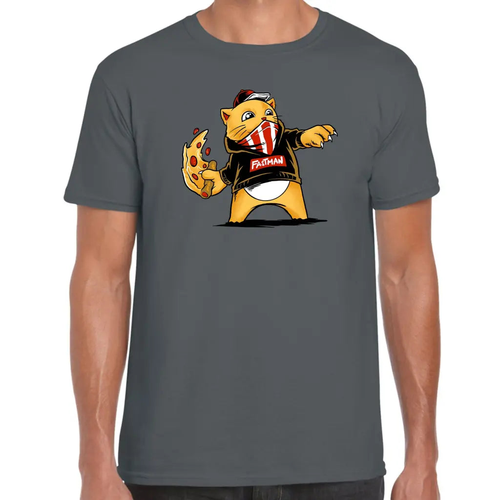 Fastman Pizza T-Shirt - Tshirtpark.com