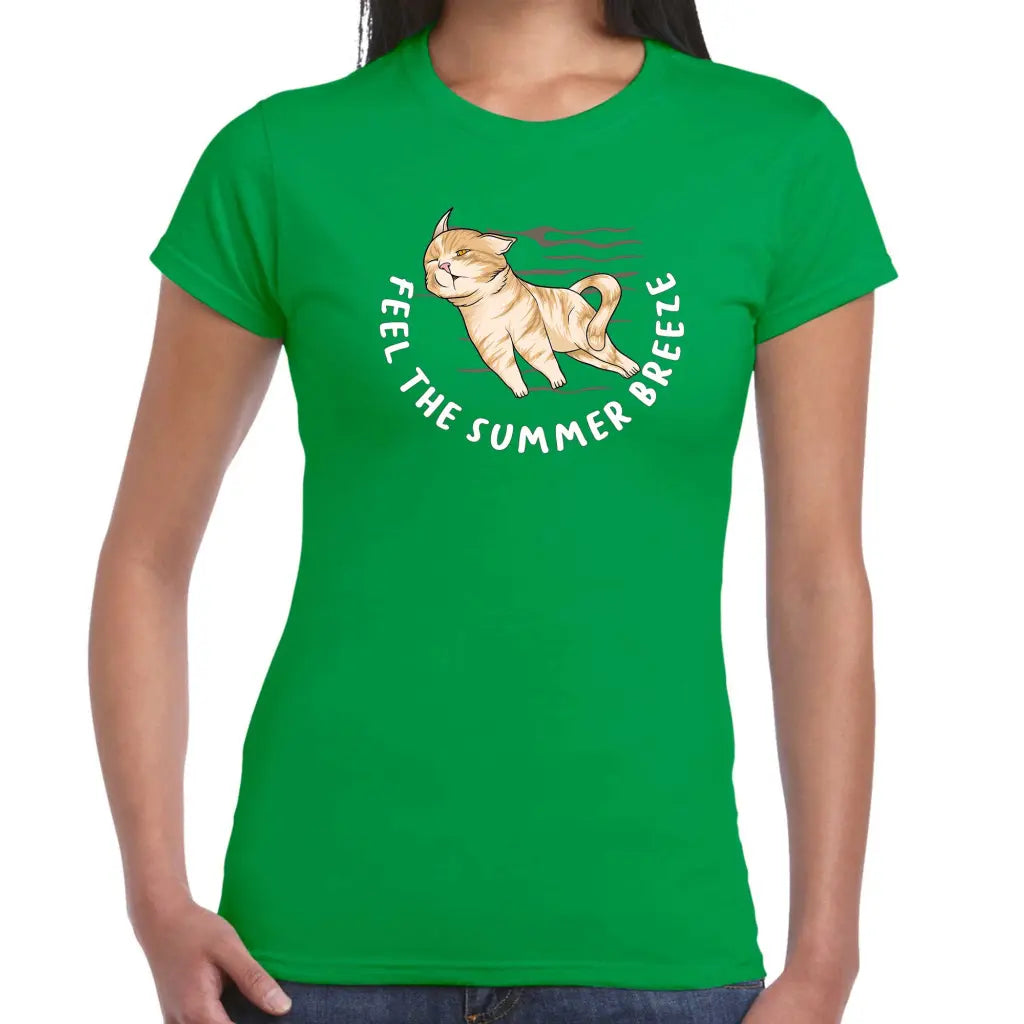 Feel The Summer Breeze Ladies T-shirt - Tshirtpark.com