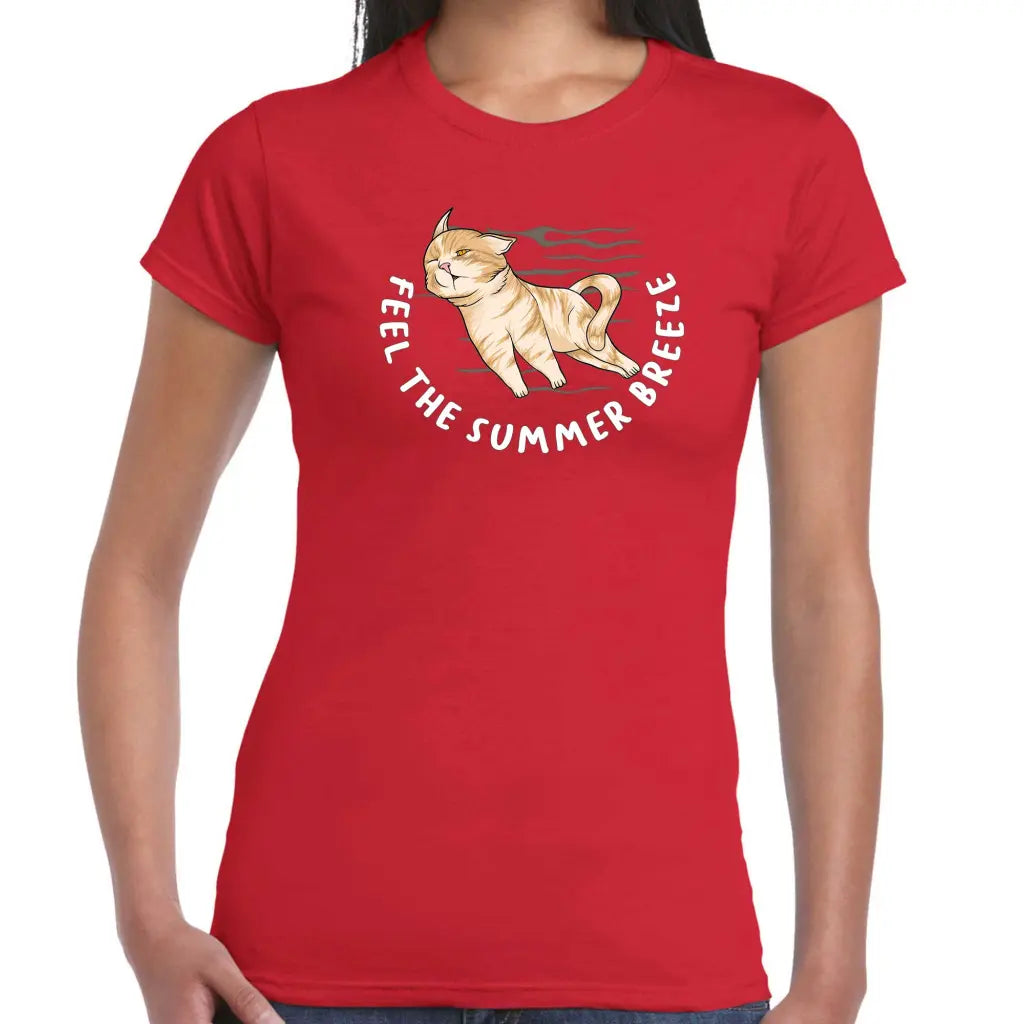 Feel The Summer Breeze Ladies T-shirt - Tshirtpark.com