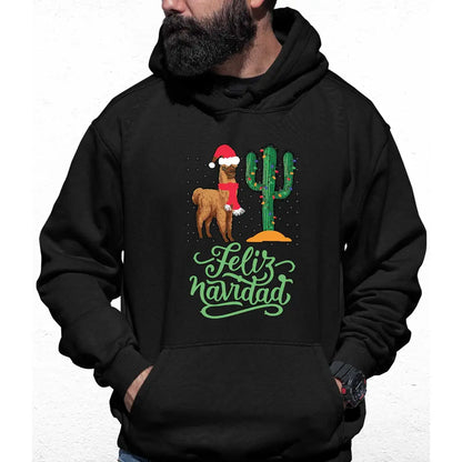 Feliz Navidad Colour Hoodie - Tshirtpark.com