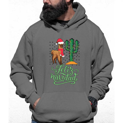 Feliz Navidad Colour Hoodie - Tshirtpark.com