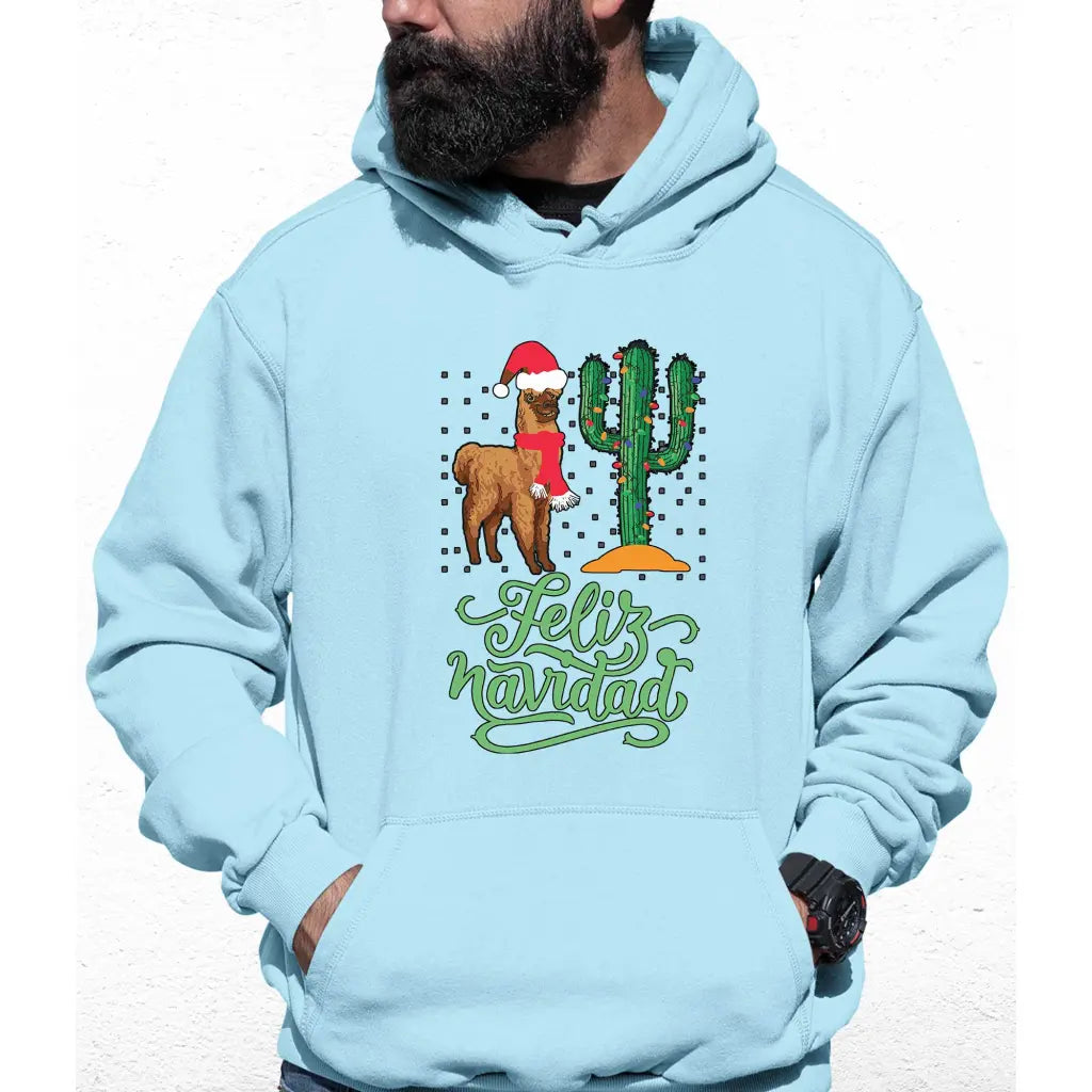 Feliz Navidad Colour Hoodie - Tshirtpark.com