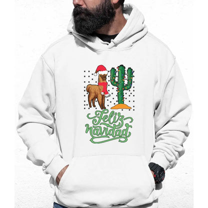 Feliz Navidad Colour Hoodie - Tshirtpark.com