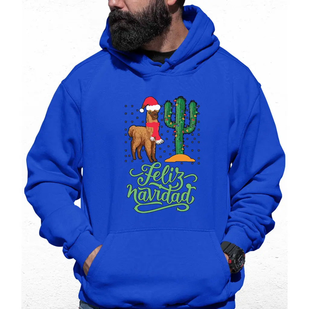 Feliz Navidad Colour Hoodie - Tshirtpark.com