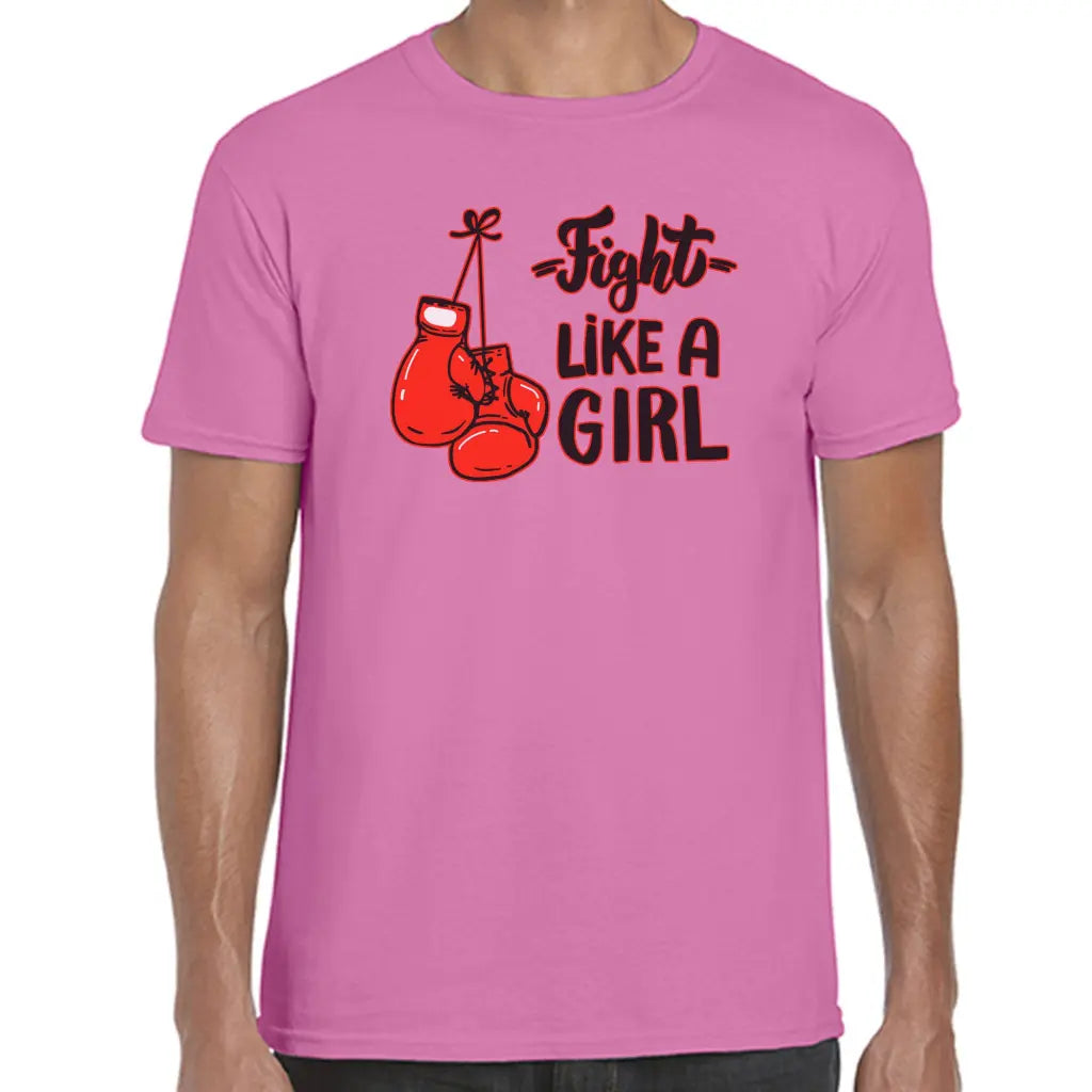 Fight Like A Girl T-Shirt - Tshirtpark.com
