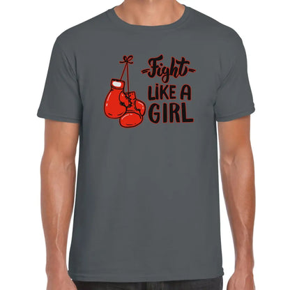Fight Like A Girl T-Shirt - Tshirtpark.com
