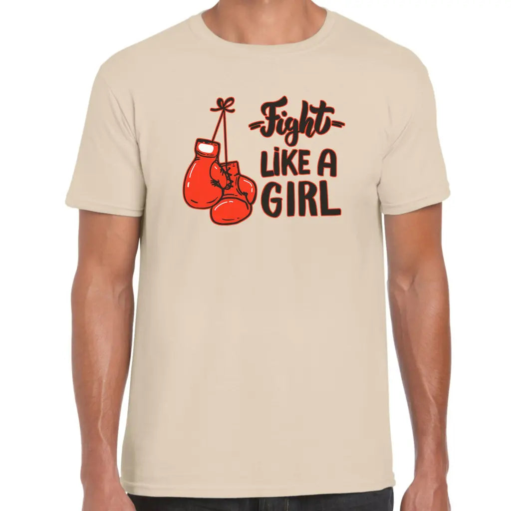 Fight Like A Girl T-Shirt - Tshirtpark.com