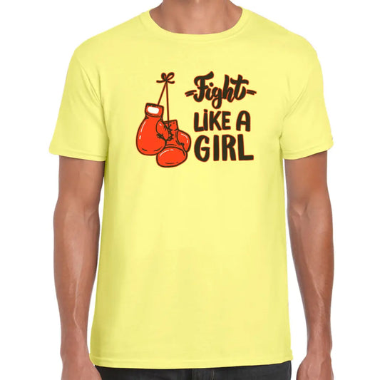 Fight Like A Girl T-Shirt - Tshirtpark.com