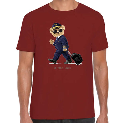 Final Call Captain Teddy T-Shirt - Tshirtpark.com