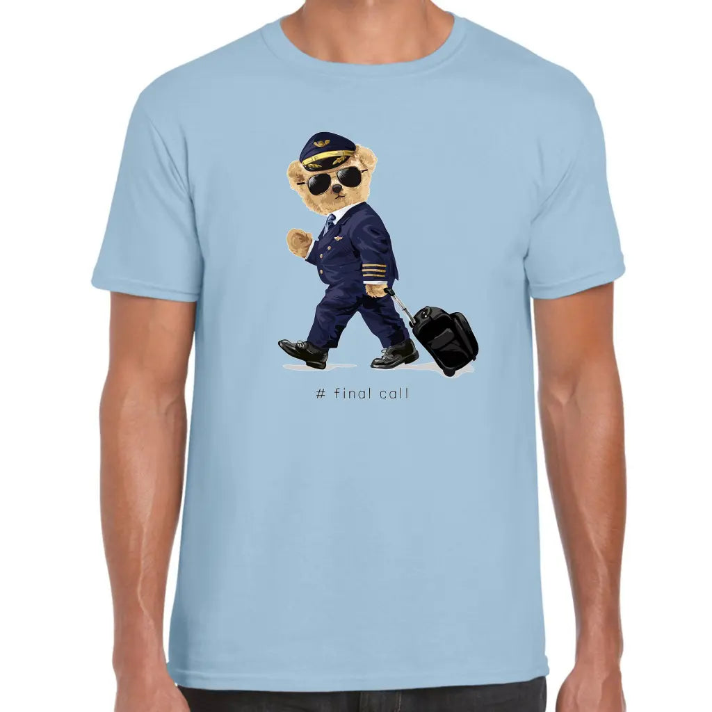 Final Call Captain Teddy T-Shirt - Tshirtpark.com