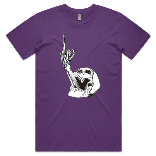 Finger Skull T-Shirt - Tshirtpark.com