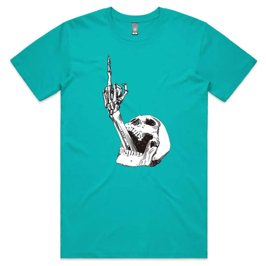 Finger Skull T-Shirt - Tshirtpark.com